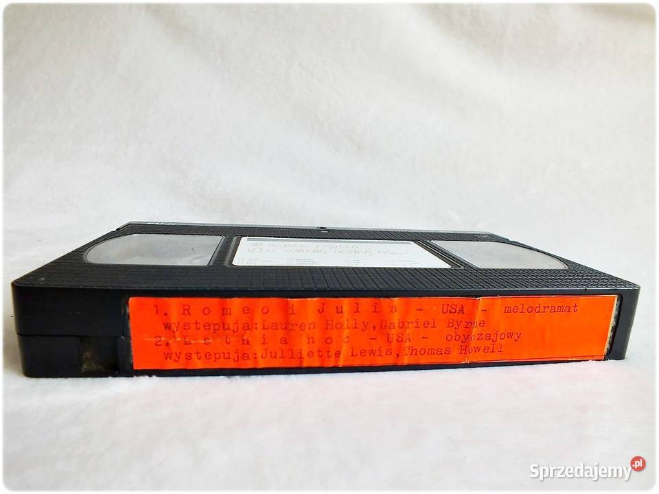 Kaseta VHS FUJI 180 minut Filmy Romeo i Juilia lubuskie Żary