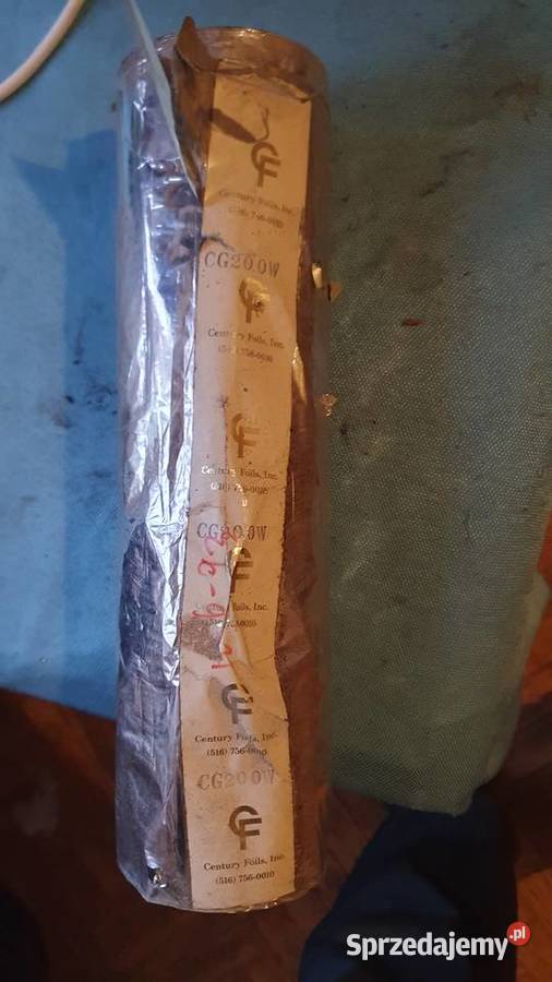 Folie całe rolki Crown Roll Leaf Century Foils Tkaniny Warszawa