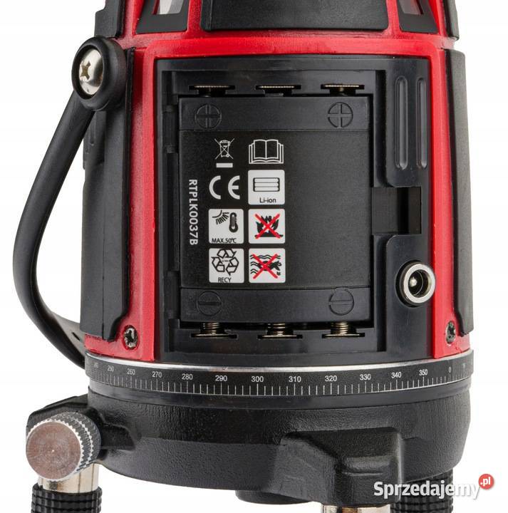 POZIOMICA LASEROWA LASER KRZYŻOWY 360 CZERWONY Katowice