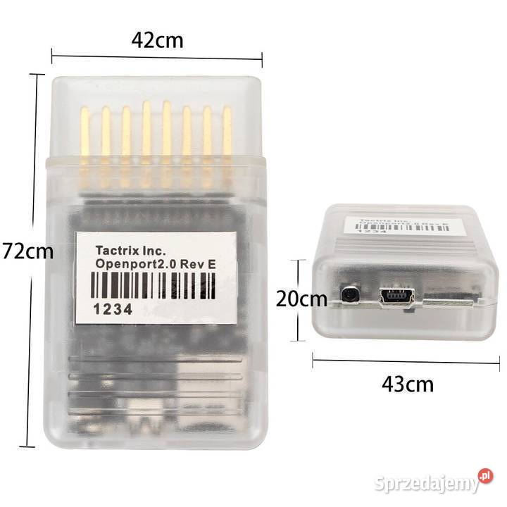 tactrix OpenPort 2.0 Rev.E - その他