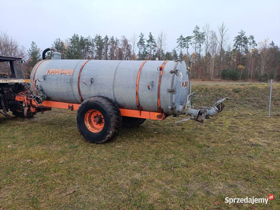 Beczkowóz beczka asenizacyjna szambiarka Kaweco pomorskie Stężyca