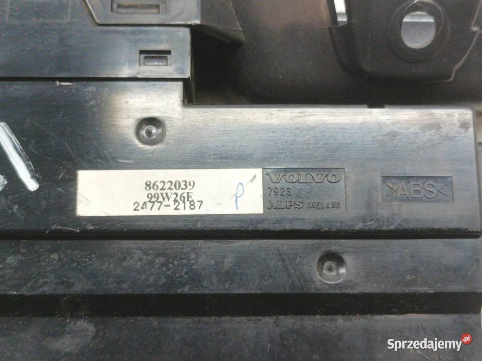 PRZEŁĄCZNIK SZYB LEWY PRZÓD EU 8622039 Volvo S80