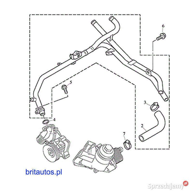 TERMOSTAT ZESTAW USZCZELKA ROVER 75 MG ZT CDT