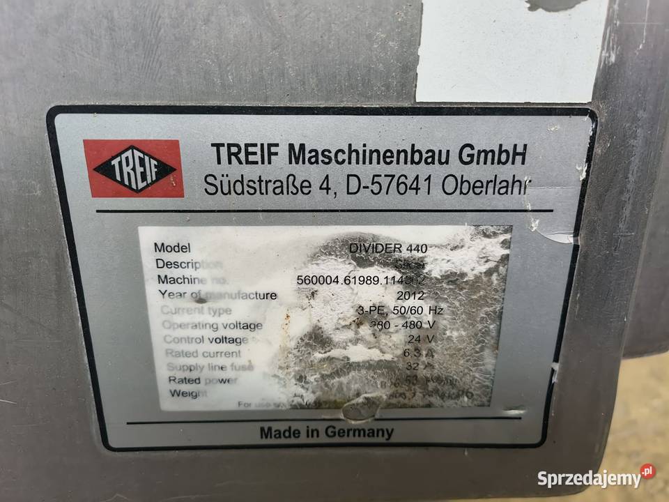 Treif Divider 440 Krajalnica automatyczna sprzedam