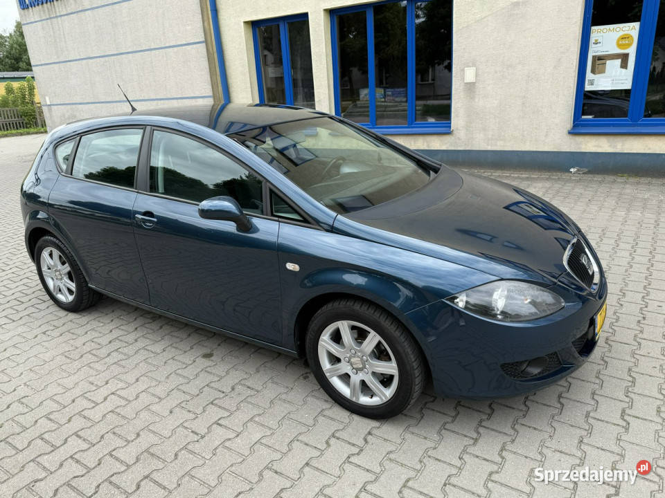 Seat Leon Seat Leon 16MPi 102 Climatronic 2007r kurtyny powietrzne Motoryzacja Sokołów Podlaski
