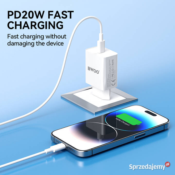 Szybka ładowarka USB QC 30 20W 5V 9V 12V Quick Siemianowice Śląskie