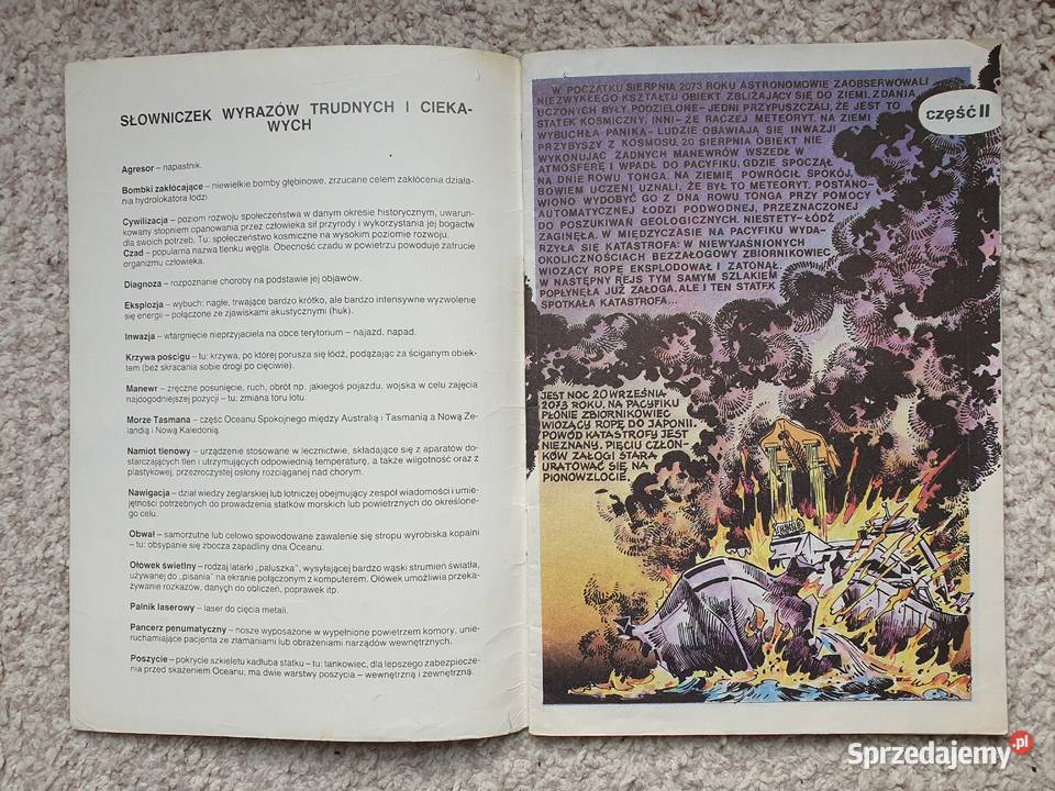Zbuntowana komiks sf Zbigniew Kasprzak 1986 pomorskie Gdynia