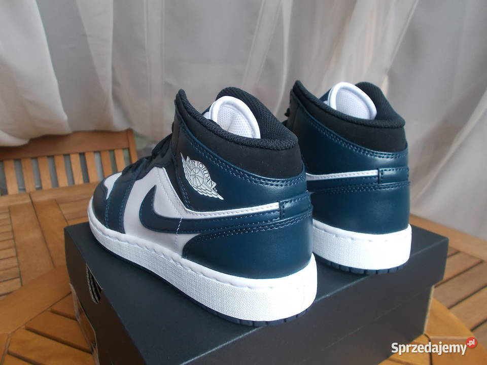 r 375 Nike JORDAN 1 Mid Armory Navy Dark Teal Poznań