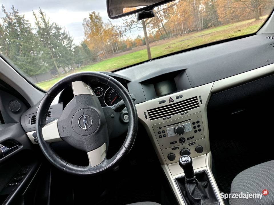 Opel Astra H 2007r 16 115 Instalacja LPG Klima manualna Astra Żyrardów