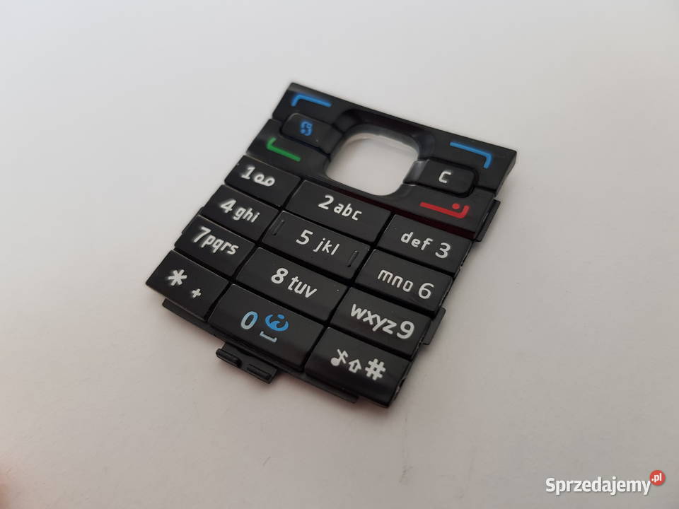 Klawiatura Klawisze Nokia E50 czarna NOWE wielkopolskie Leszno