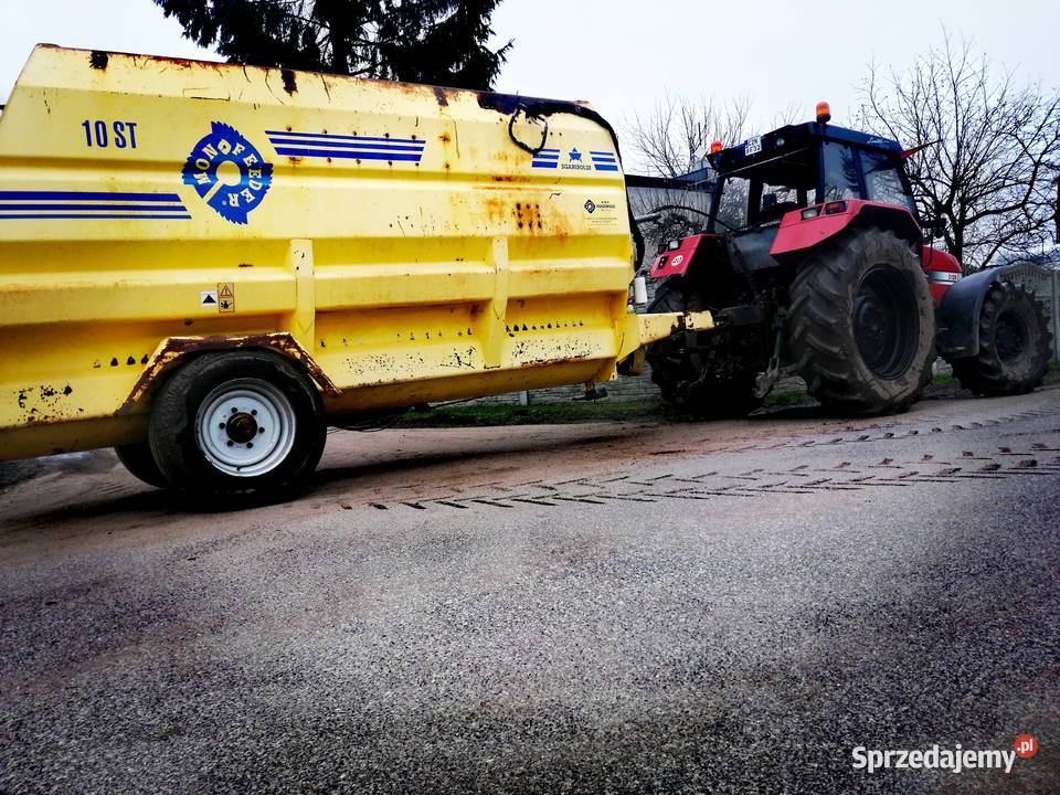 Wóz paszowy Paszowóz Sgariboldi 10ST kujawsko-pomorskie Żnin