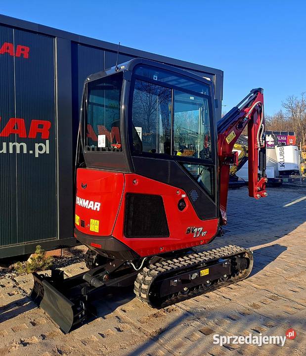 Minikoparka YANMAR SV17VT fabrycznie nowa 2022 r mazowieckie Warszawa