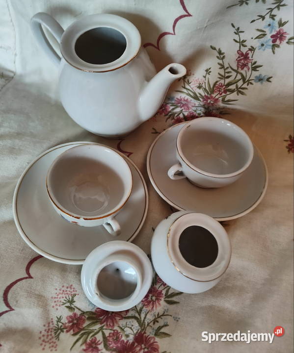 Zestaw porcelanowy Vintage dzieci do zabawy w lubelskie Lublin