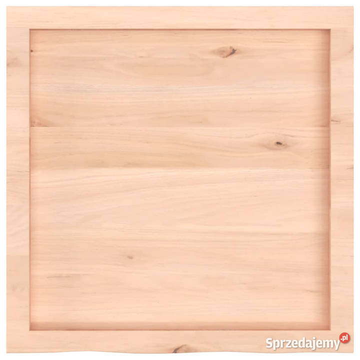 Blat stołu 60x60x24 surowe lite drewno dębowe Warszawa
