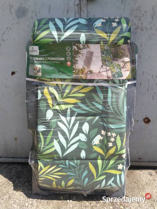 NAJTANIEJ Fotel Ogrodowy z Podnóżkiem Składany z Zabrze