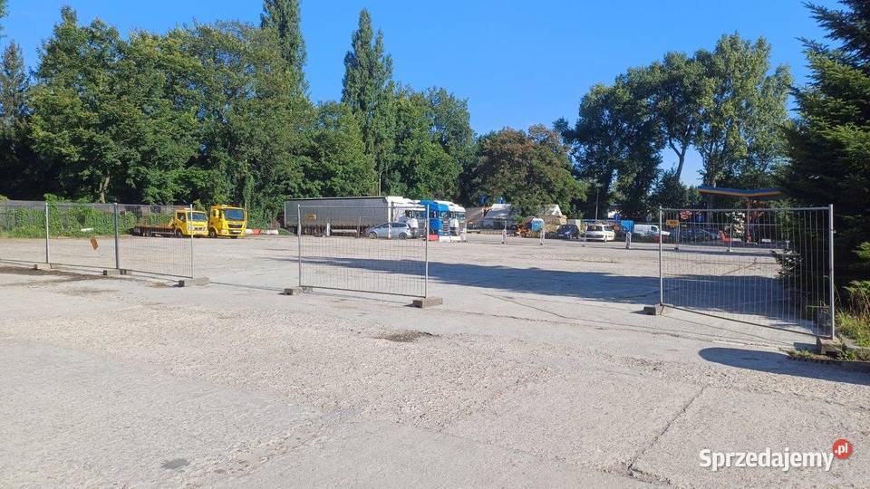 Do wynajęcia plac utwardzony o pow 2400 m2 sprzedam
