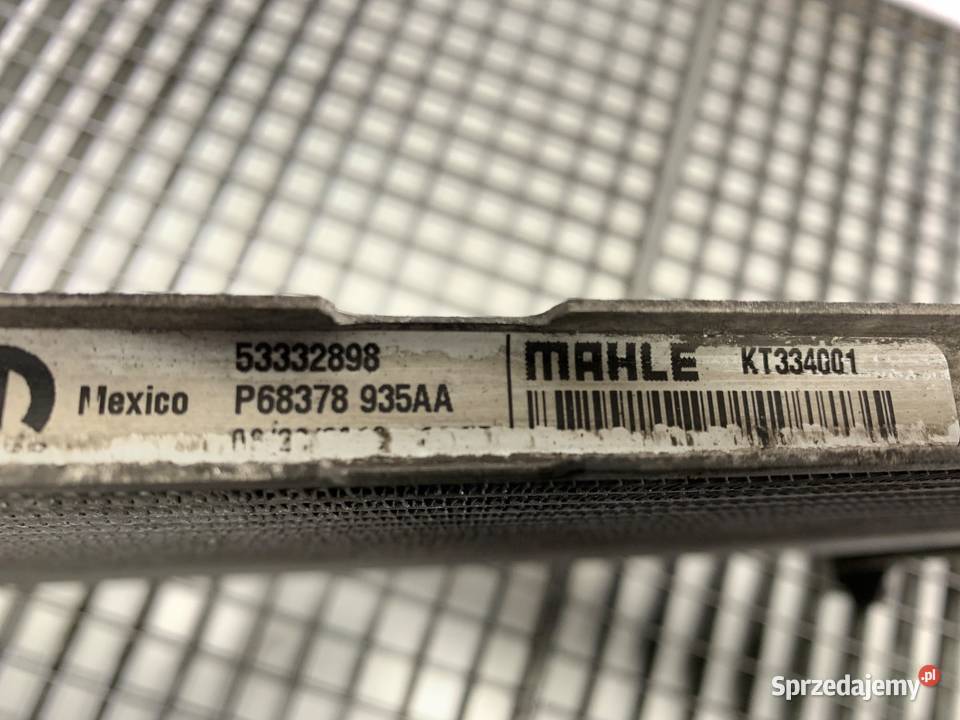 CHŁODNICA WODY JEEP COMPASS MP 14 140 53332898