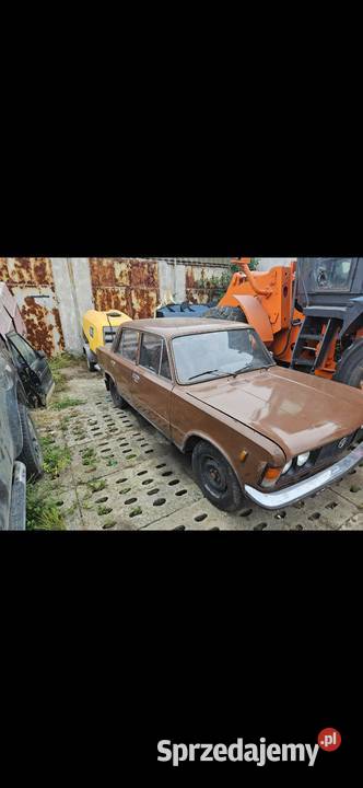 Duży Fiat 125p pali sprawne hamulce 60KM Police
