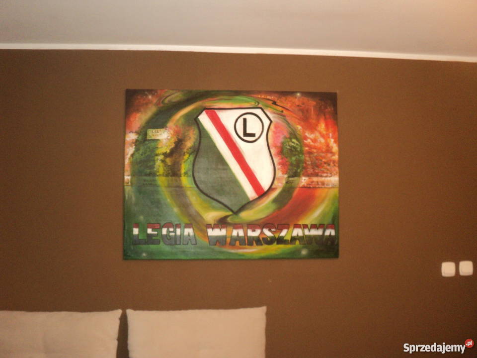 Obraz Kibica Legii Warszawa Legia Warszawa warmińsko-mazurskie