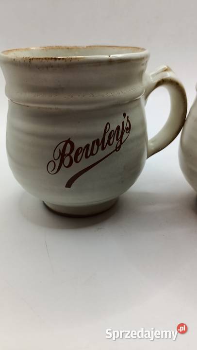 Dwa ceramiczne kubki na kawę Bewleys Zastawa stołowa Zamość sprzedam