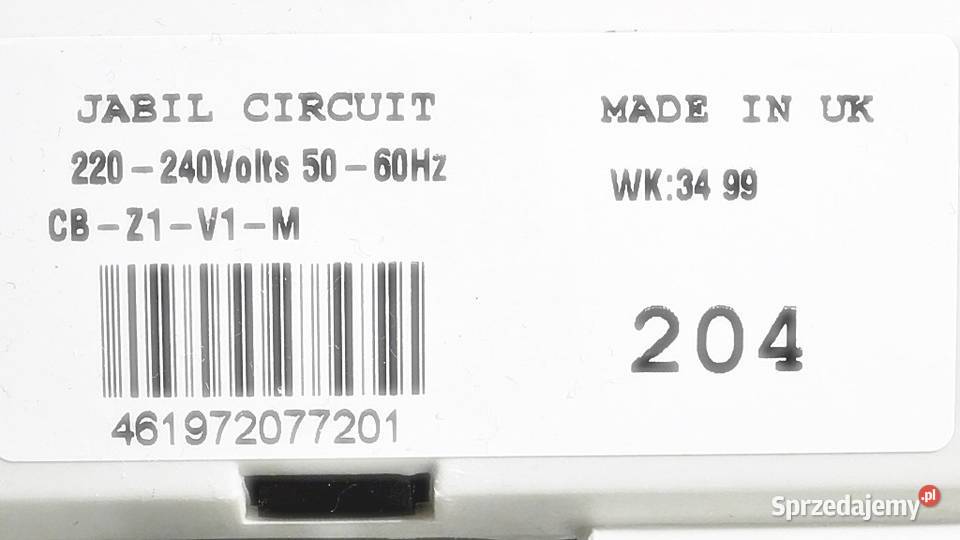 Moduł sterujący CB21V1M Jabil Circuit do Chorzów