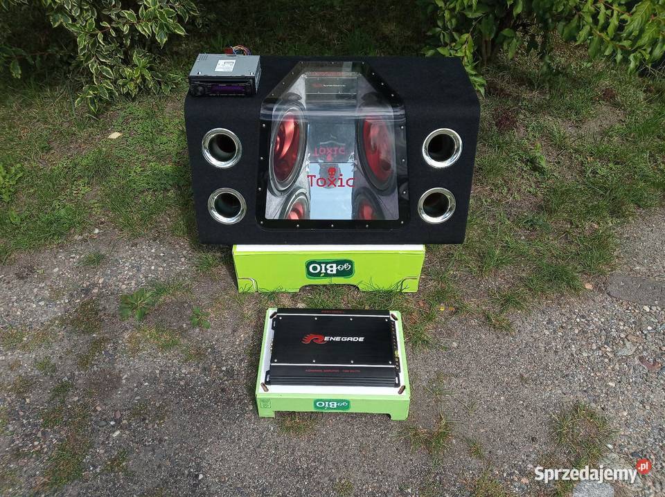 Tuba Skrzynia Basowa Subwoofer TOXIC DUAL Dzierżoniów