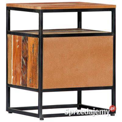 vidaXL Szafka nocna 40x30x50 lite drewno