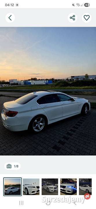 Bmw 528i xdrive możliwa zamiana asystent parkowania Sosnowiec