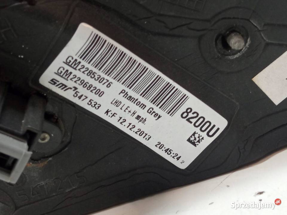 LUSTERKO LEWE 7PIN EUROPA Z190 Opel Insignia I