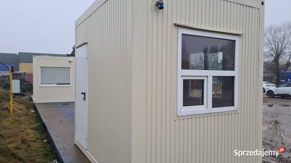 Kontener stróżówka cieciówka Magazynowanie Gdańsk