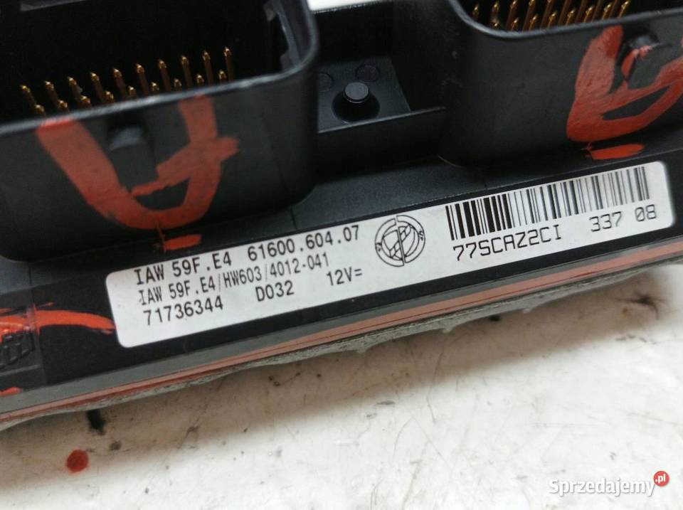 STEROWNIK SILNIKA 55181150 IAW59FE4 12 B 59 Fiat osobowe