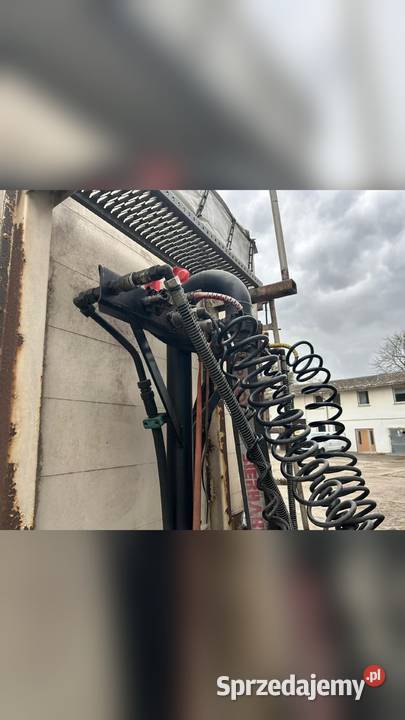 Naczepa 1oś przyczepa wywrotka z wydmuchem do Warszawa