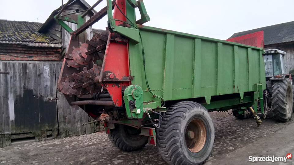 Rozrzutnik obornika Coutand 10 ton Rozrzutniki obornika wielkopolskie