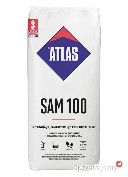Atlas SAM 10025 Samopoziomująca Masa Szpachlowa Radom