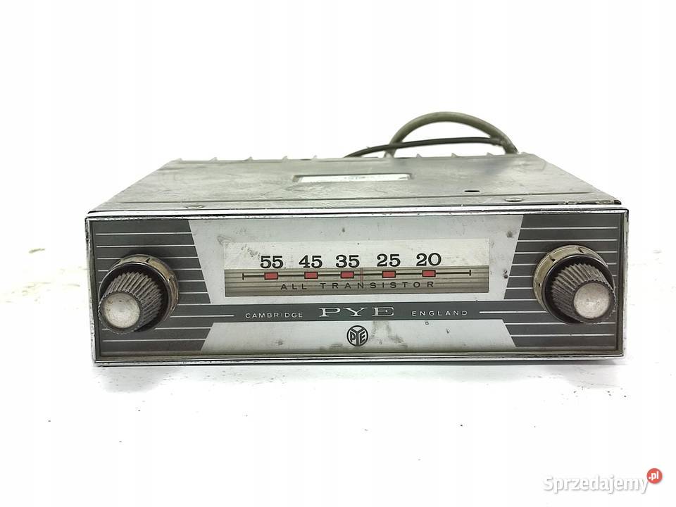 RADIO SAMOCHODOWE PYE AT10 CAMBRIDGE ENGLAND lubelskie sprzedam
