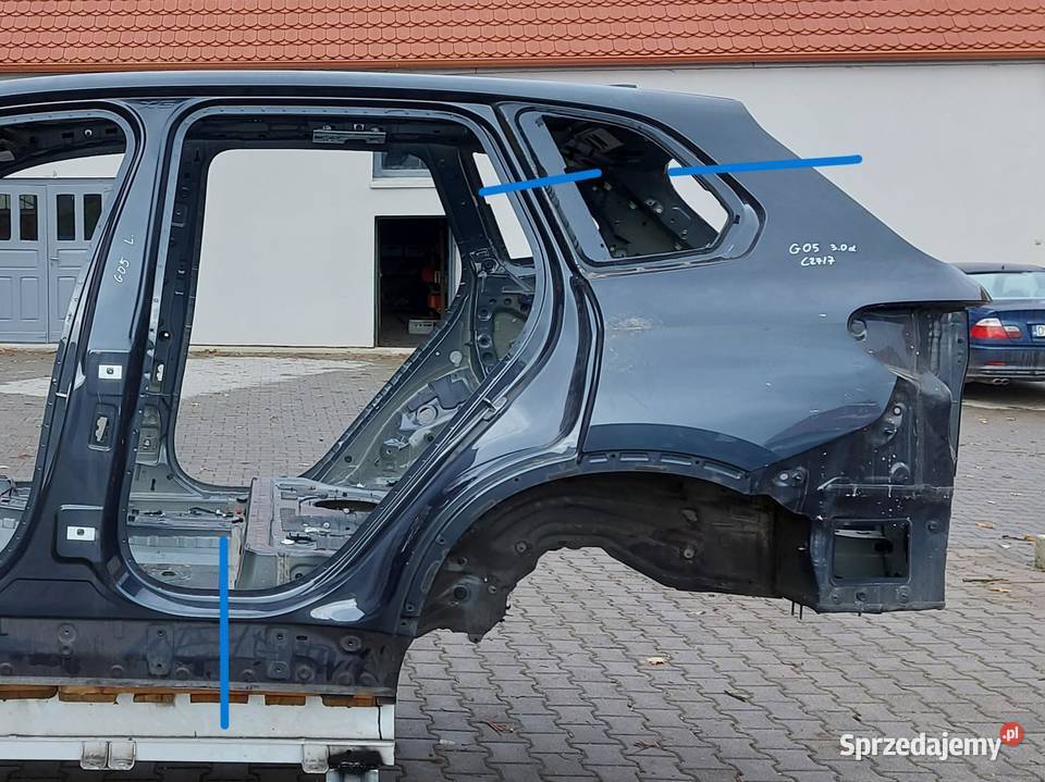 BMW G05 X5 30d 2019r ĆWIARTKA BŁOTNIK LEWY TYŁ