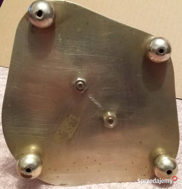 Kabaret stary angielski EPNS cięte szkło