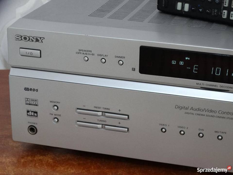 Amplituner Sony STRDE497 pilot mocny WYSYŁKA