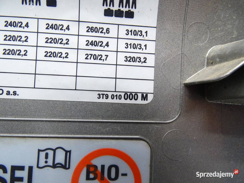 KLAPKA WLEWU PALIWA KOREK 1K0010497C SKODA