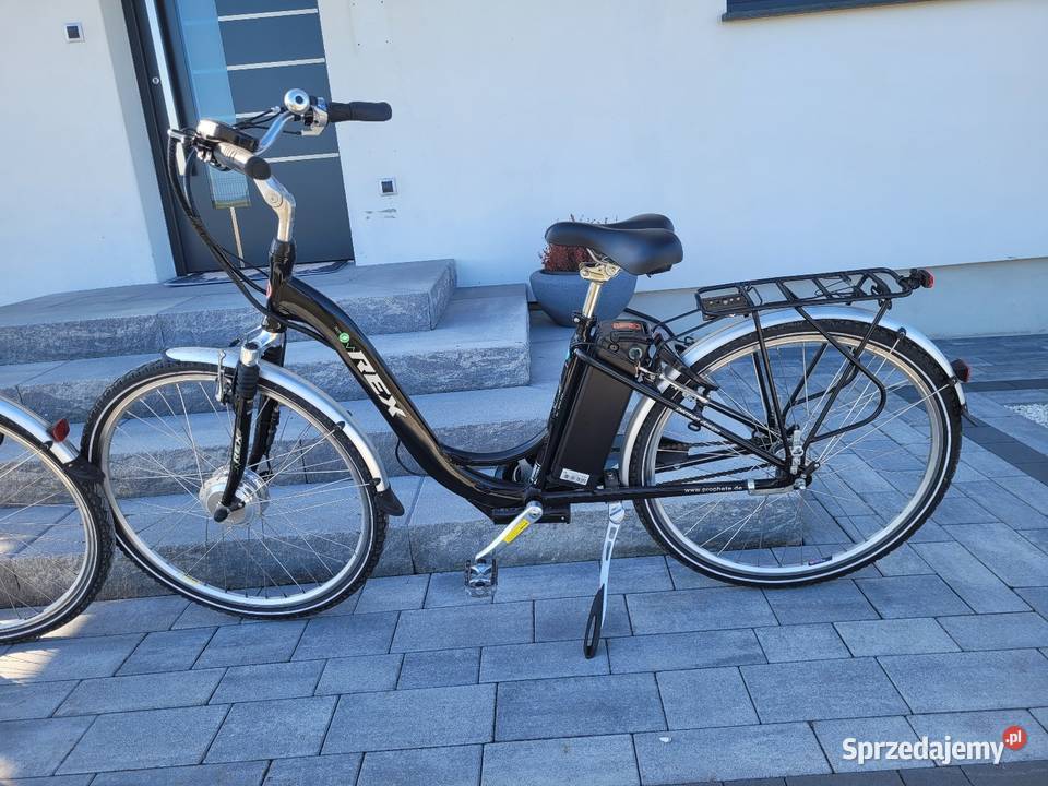 Rower elektryczny 28 niską ramą Pojazdy elektryczne Rożniątów sprzedam