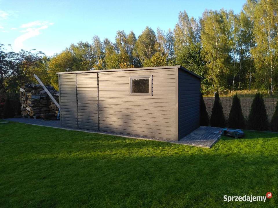 Domek Ogrodowy Narzędziowy 4X3 blacha PRODUCENT
