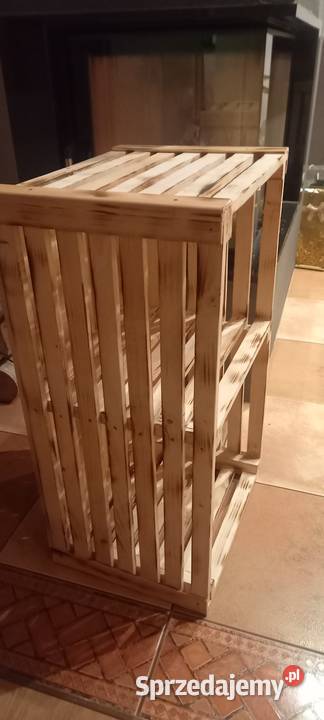 Skrzynka drewniana na buty drewno kominkowe sprzedam