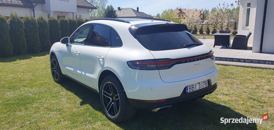 porsche macan model 2021 Bielsk Podlaski