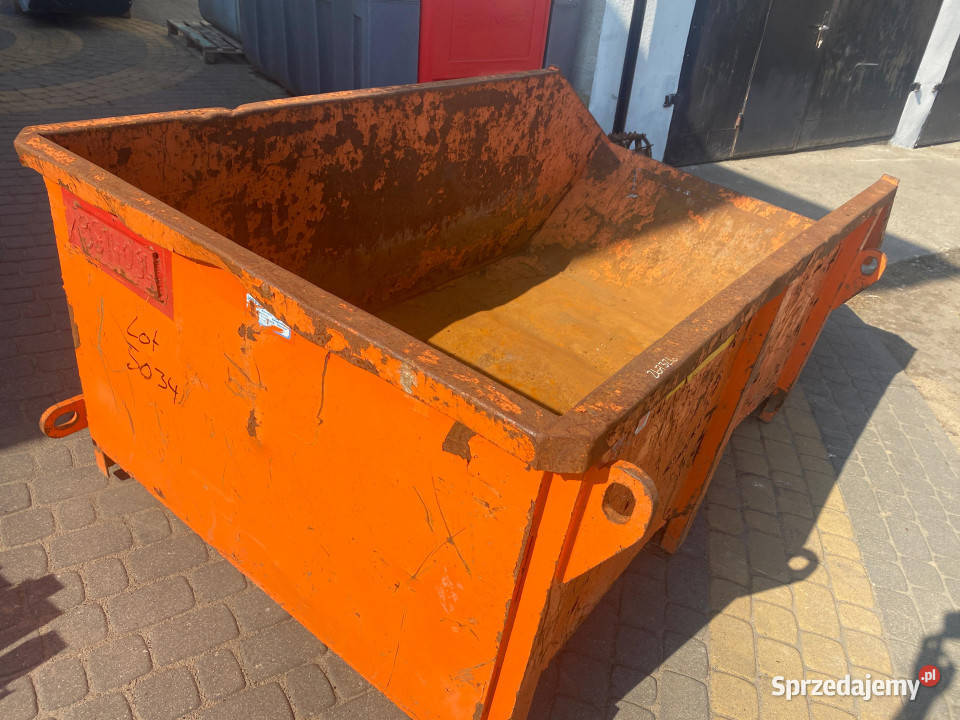 Kontener na GRUZ ZŁOM przemysłowy EICHINGER 2000 Ruda