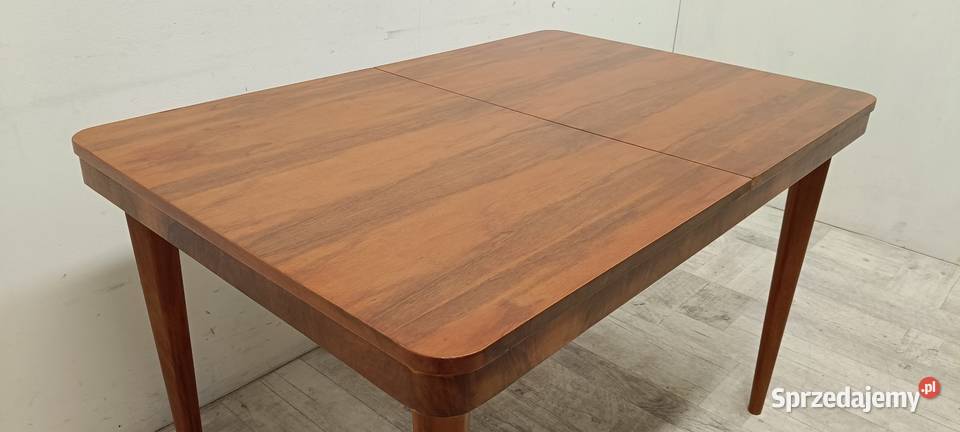 stół krzesła do salonu vintage Czechosłowacja Stoły z krzesłami Radomsko