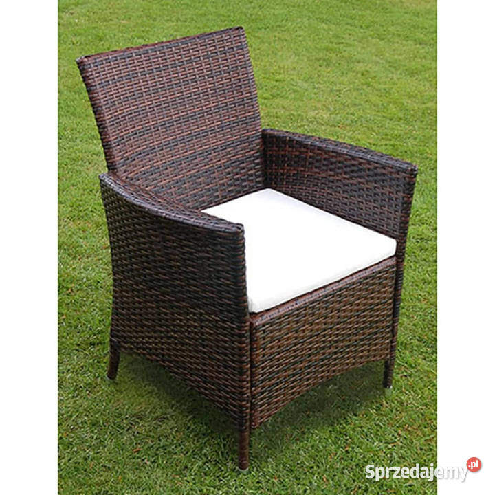 7cz zestaw mebli ogrodowych z poduszkami rattan mazowieckie