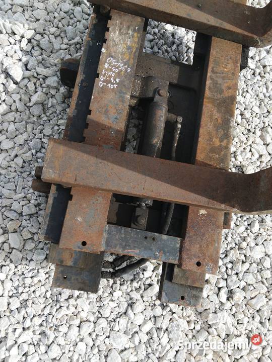 Widły hydrauliczne przesuwne 40 90 105