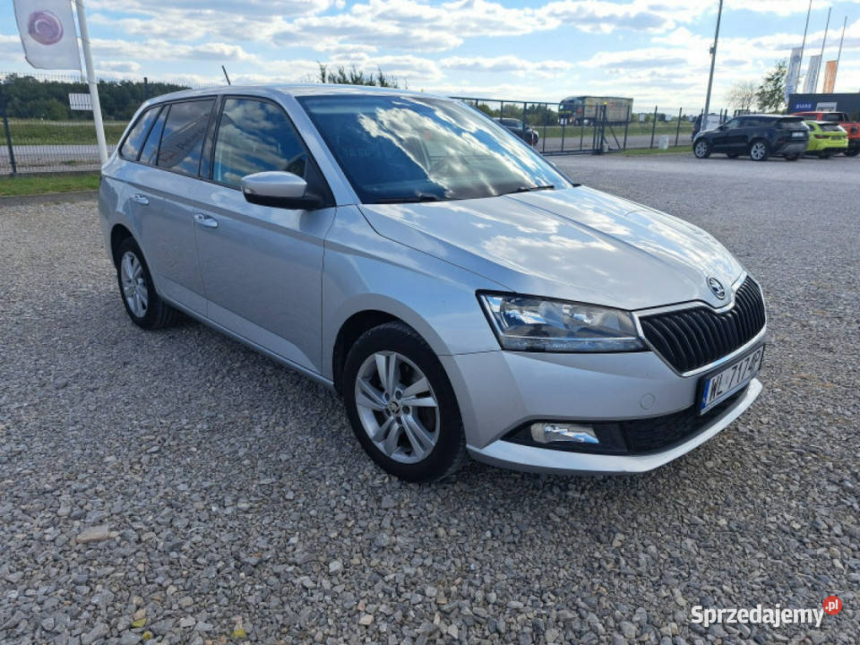 koda Fabia III 2014 benzyna Komorniki