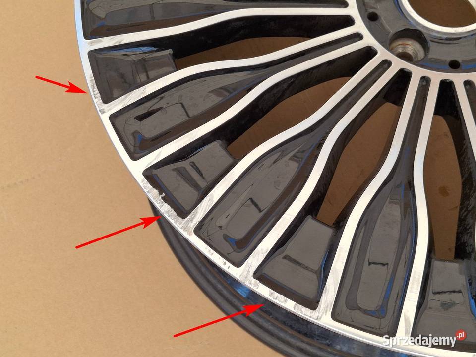 MAYBACH MERCEDES SKLASA W223 FELGA ALUFELGA 21 aluminiowe Bieleń