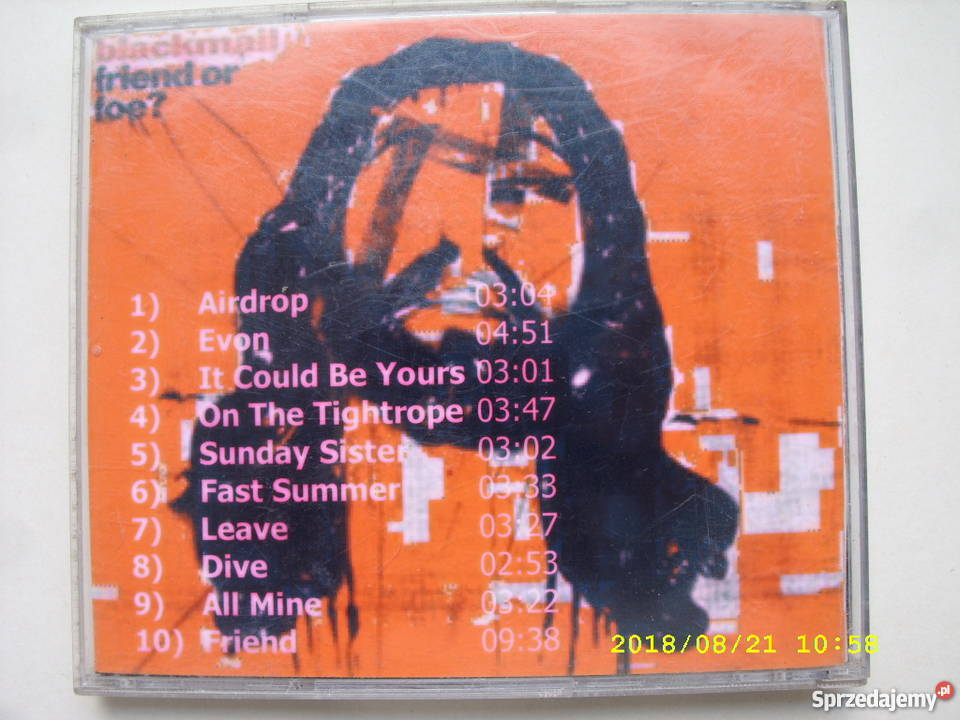 CD rock BLACKMAILERIEND OR FOE Wołów